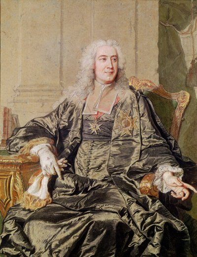 Marc Pierre de Voyer, graaf van Argenson door Hyacinthe Francois Rigaud